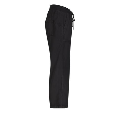 MAC JEANS - CULOTTE casual, Cotton linen tencel 36/OL - Schwarz