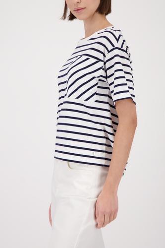 Gestreiftes T-Shirt 42 - Marine Ringel