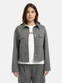 Flanell Cargo Jacket L - Grey Melange