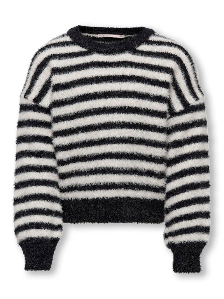 KOGNEWPIUMO L/S PULLOVER KNT NOOS Schwarz 158/164