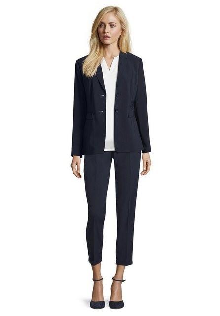 Businessblazer 40 Tailliert - Dunkelblau