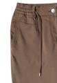 Mid Waist Slim Leg Hose im Loose Fit