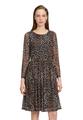 Freizeitkleid 44 Leicht tailliert - Brown/dark Blue