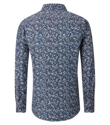 Freizeithemd M Casual Fit - Blau