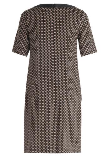 Winterkleid 36 Ausgestellt - Schwarz/beige