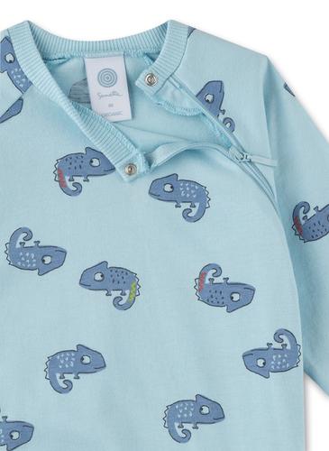 Strampler/Overall 056 - Milky Blue