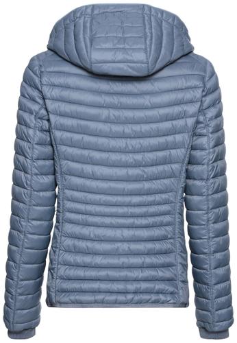 Leichte Steppjacke aus recyceltem Polyamid Blau 48