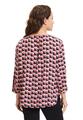 Casual-Bluse 40 Lässig - Pink/dark Blue