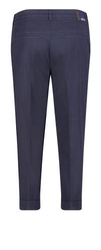 MAC JEANS - CULOTTE turn up, Fade out gabardine 44/OL - Blau