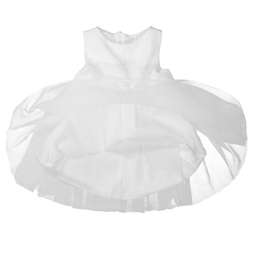Taufkleid mit Tüll 62 bequem - Offwhite