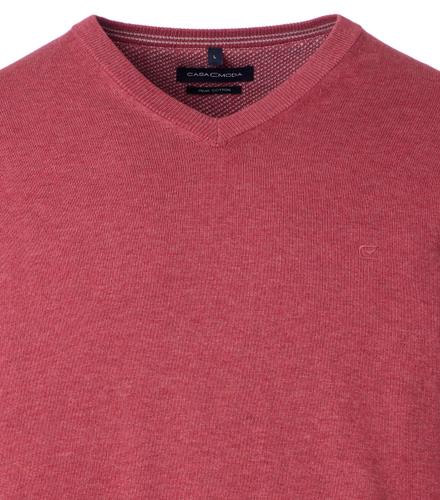 CASAMODA Strickpullover »Pullover aus Pima-Cotton unifarben«