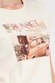 T-Shirt mit Auto-Print 44 - Marble