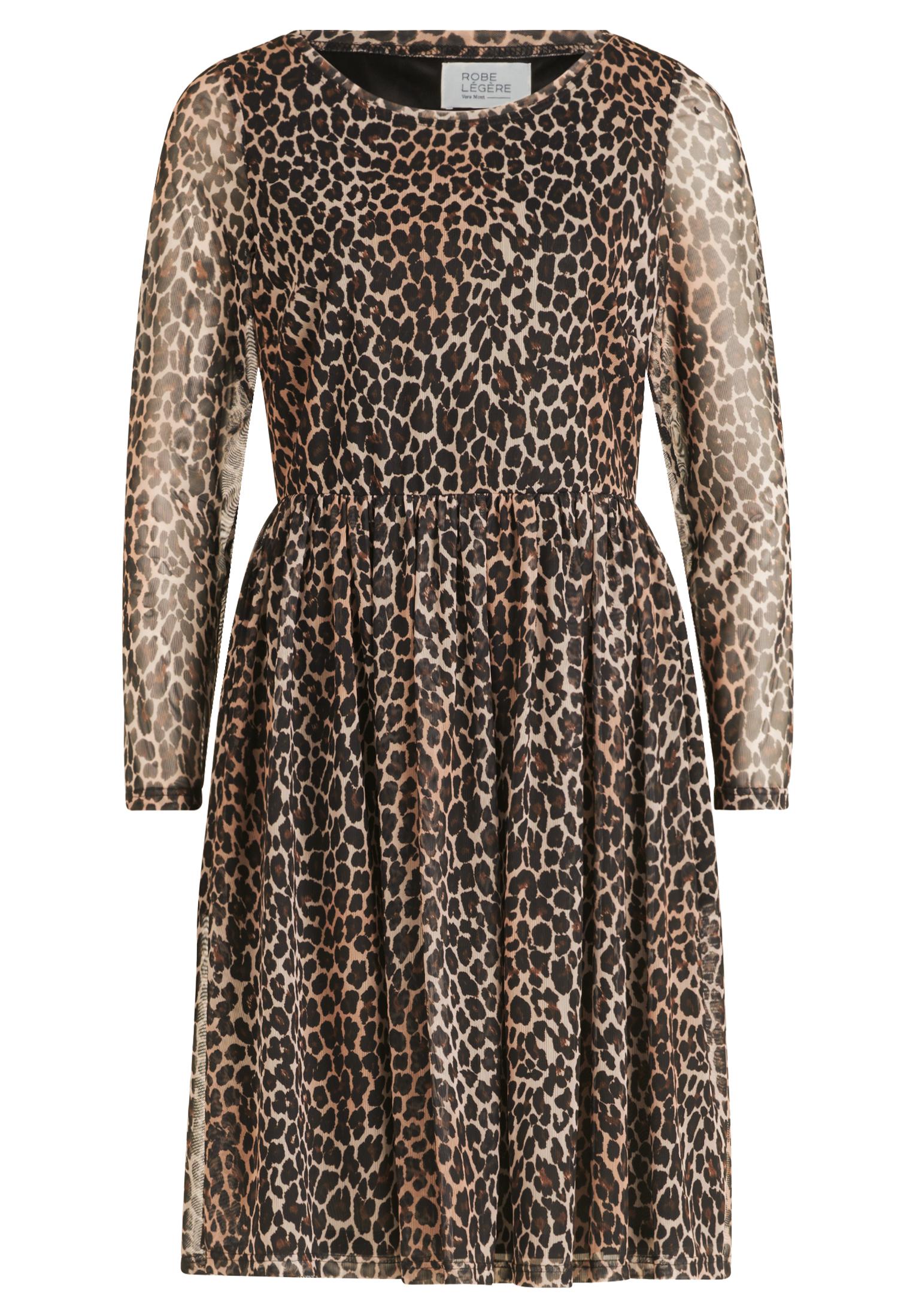 Freizeitkleid 44 Leicht tailliert - Brown/dark Blue