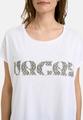 Boxy T-Shirt with inside print L - Black Print