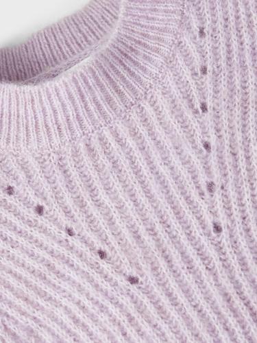 NMFRETULLE KNIT SLIPOVER 104 - Lavender Mist