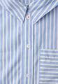 Bluse mit Hemdkragen und Backprint