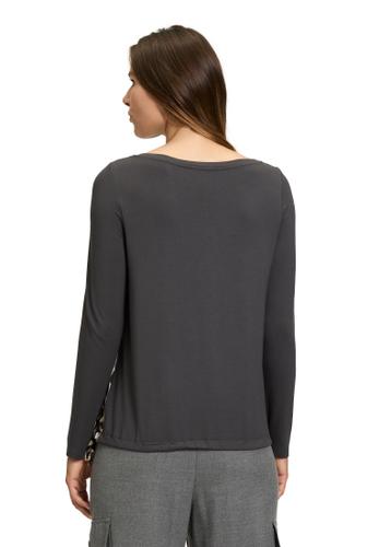 Casual-Shirt 42 Figurumspielend - Beige/grau