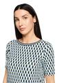 Casual-Shirt 42 Figurumspielend - Blau/Grün