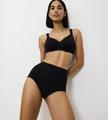 Becca Extra High + Cotton Panty 85 - Schwarz