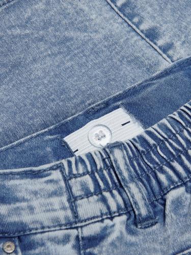 -KOGSAINT CHINO PLEAT SHORTS BOX DNM YOR 152 Skinny Fit - Light Blue Denim