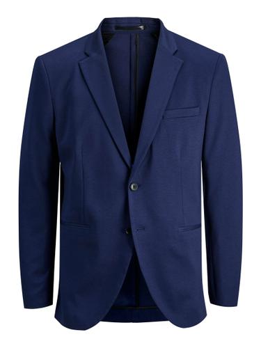 JJEJAXON JERSEY BLAZER NOOS JNR 128 Slim Fit - Medieval Blue