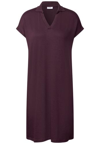 Sommerliches Strick-Kleid XS - Mulberry Red