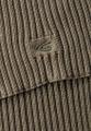 Strickschal aus Organic Cotton Grün OS