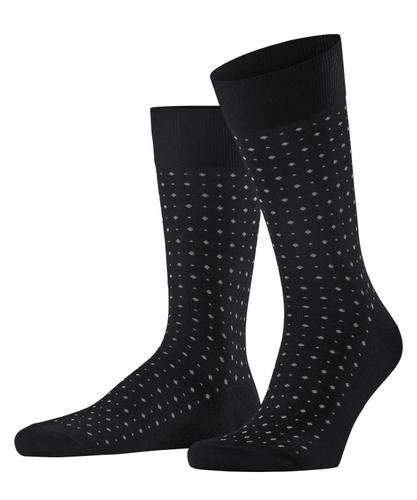 FALKE Polished Dot Herren 43-44 - Black