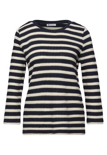 Gestreiftes Shirt 42 - Shadowed Navy