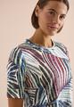T-Shirt im Ausbrenner-Look mit Print