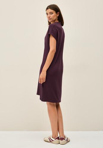 Sommerliches Strick-Kleid XS - Mulberry Red