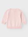 NBFFASILLE LS KNIT CARD 68 - Parfait Pink