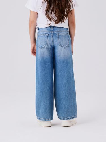 NKFROSE WIDE JEANS 5529-BE NOOS 104 Weiter Beinschnitt - Medium Blue Denim