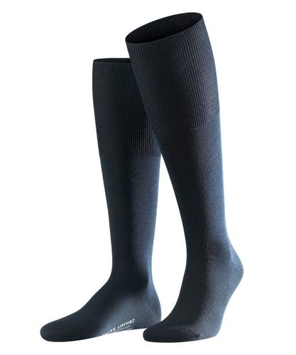 FALKE Kniestrümpfe Airport 6370 dark navy