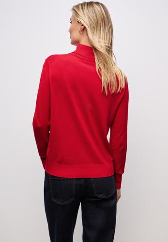 Rollkragenpullover 46 - Racing Red