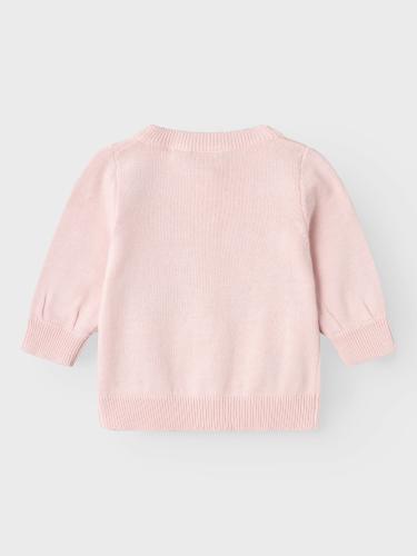 NBFFASILLE LS KNIT CARD 68 - Parfait Pink