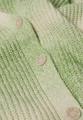 Space Dye V-Neck Cardigan XL - Bamboo Green Melange