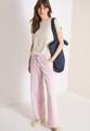T-Shirt mit Boatneck im Strick-Look