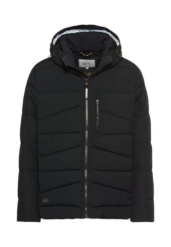 Winterjacke mit abnehmbarer Kapuze 50 Regular Fit - Asphalt