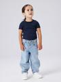 NMFBELLA BALLOON JEANS 2441-SM NOOS 104 Ballon Schnitt - Medium Blue Denim