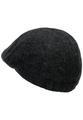 Flat Cap aus Wollmix - Dunkelgrau / M
