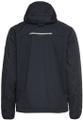 Softshell jacket with removable hood and reflective details
