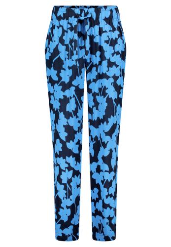 Schlupfhose 36 Figurumspielend - Dunkelblau/blau