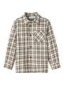 NMMRESOREN LS SHIRT 104 Normal geschnitten - Buttercream