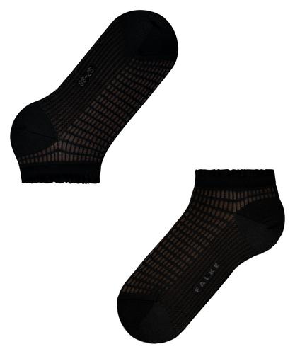 FALKE Grassbraid Damen 41-42 - Black