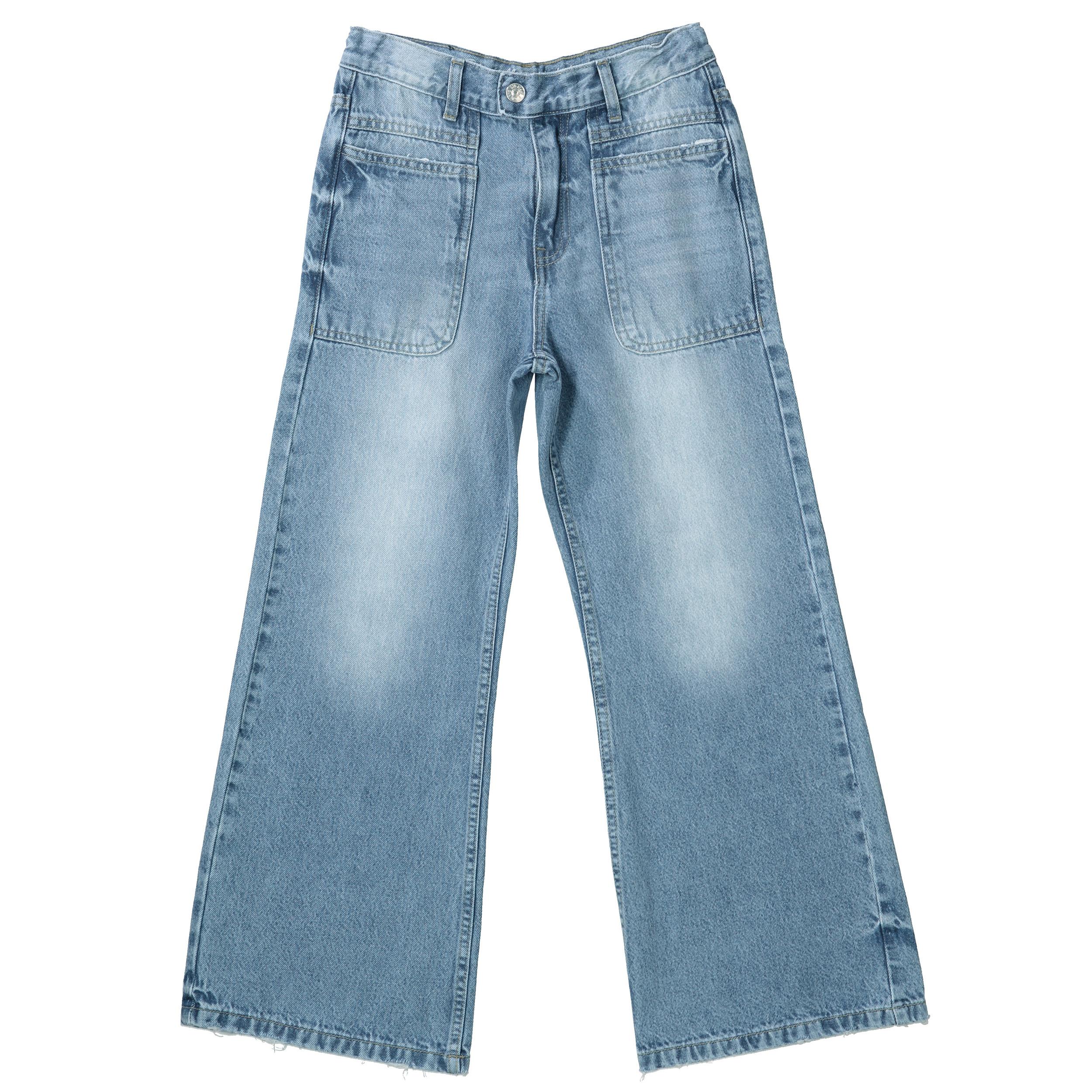 Md.-Jeans, Wide Leg 152 - Mid Blue Denim