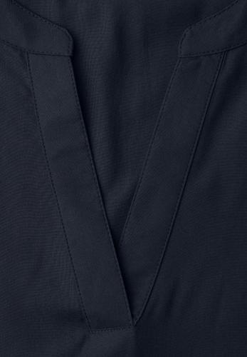 Kurzarm Bluse mit Turn-Up