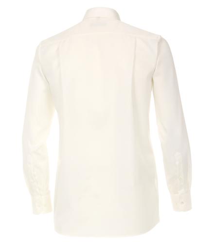 Twill Hemd uni 006880 48 Comfort Fit - Weiss