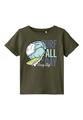NMMVUX SS TOP JJJ 110 Normal geschnitten - Olive Night