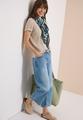 Dreieckstuch mit grafischem Muster One size - Palm Breeze Green